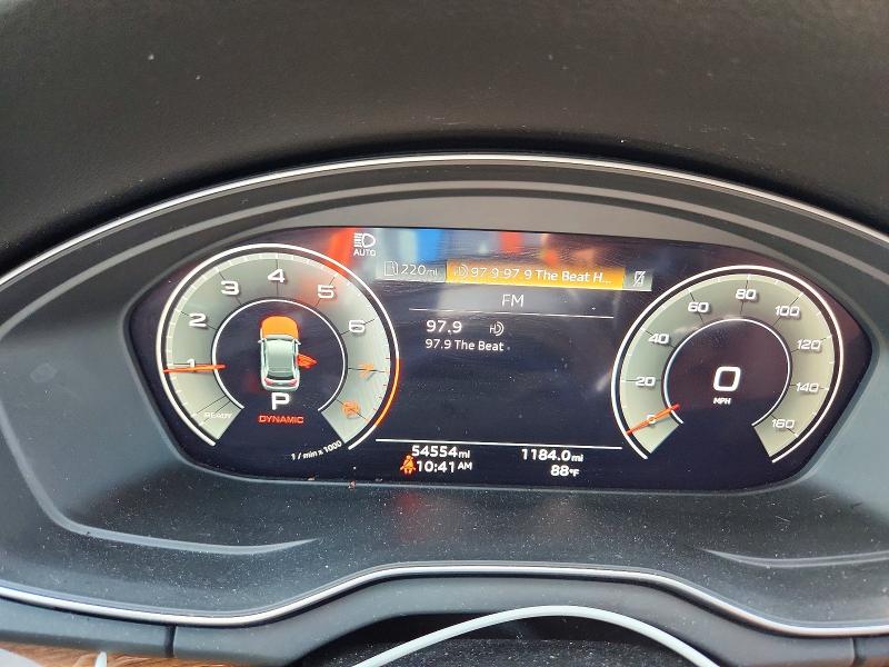 Photo 9 from auction – 2022 AUDI Q5 with VIN WA1EAAFY2N2097083