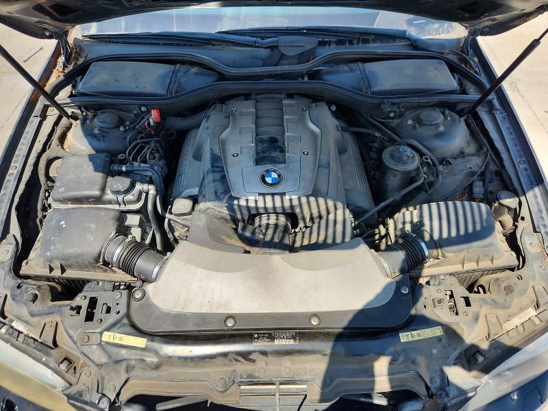 Photo 11 from auction – 2006 BMW 750 with VIN WBAHN835X6DT26705