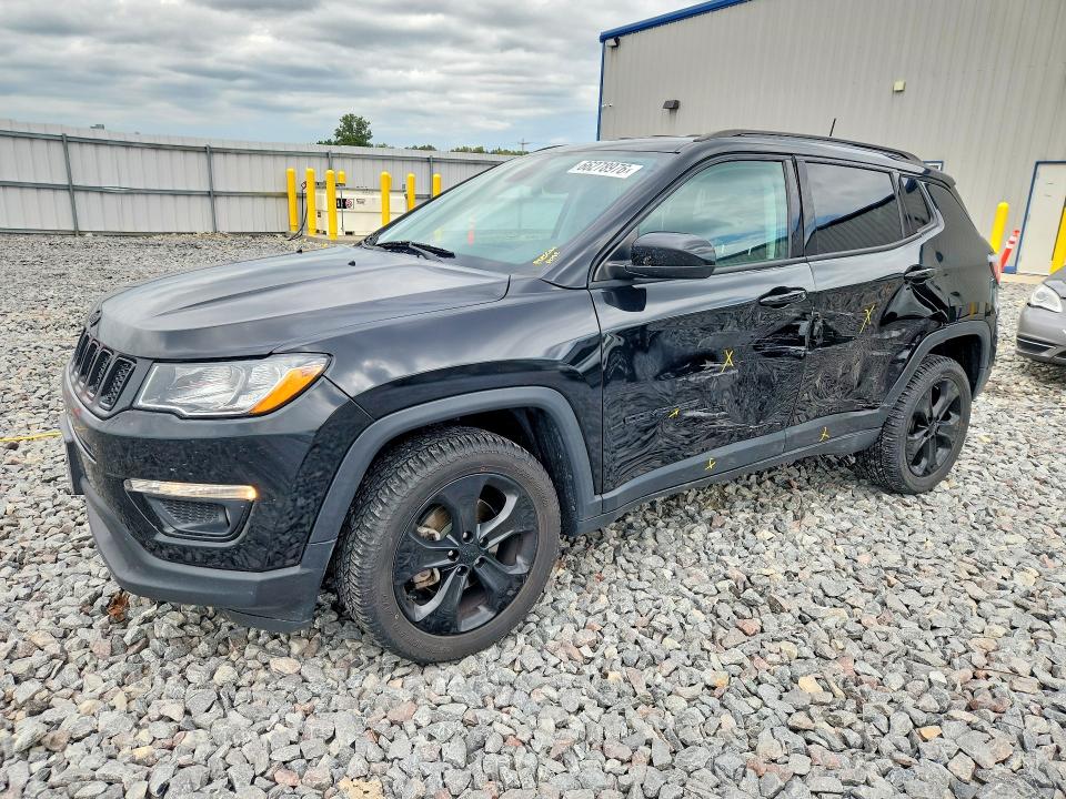 JEEP COMPASS 2019 с VIN 3C4NJDBB6KT595483 - Снимка от търг