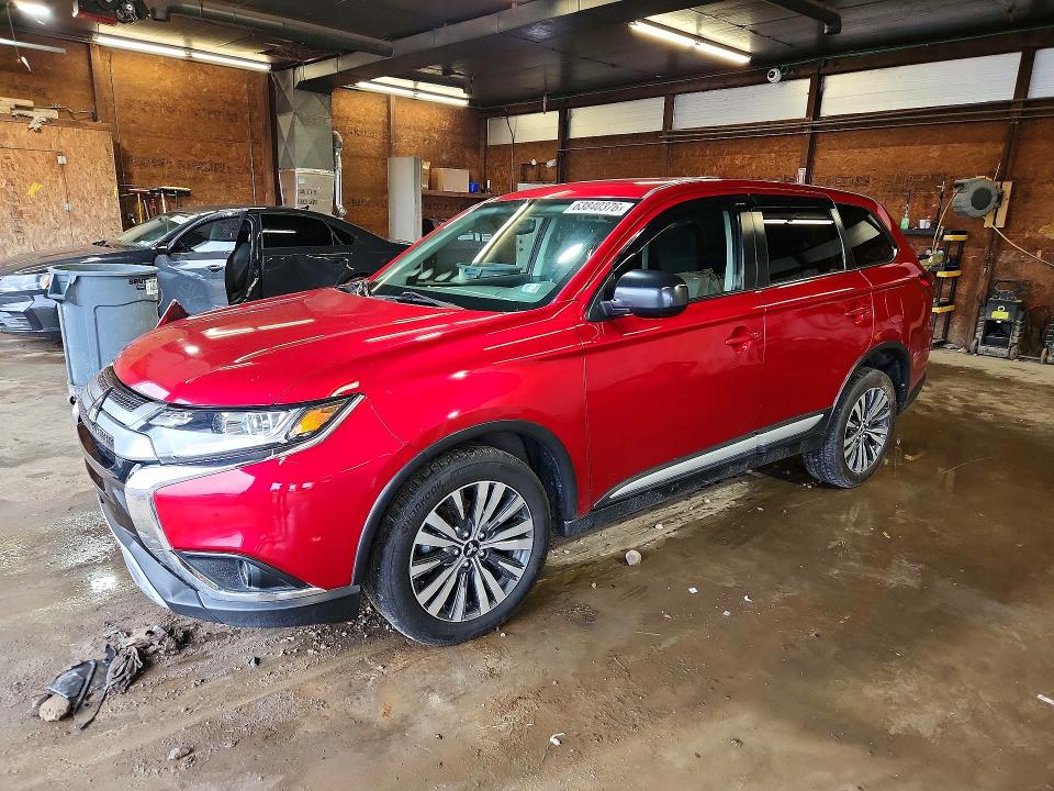 MITSUBISHI OUTLANDER 2020 with VIN JA4AZ3A30LZ007593 - Photo from auction