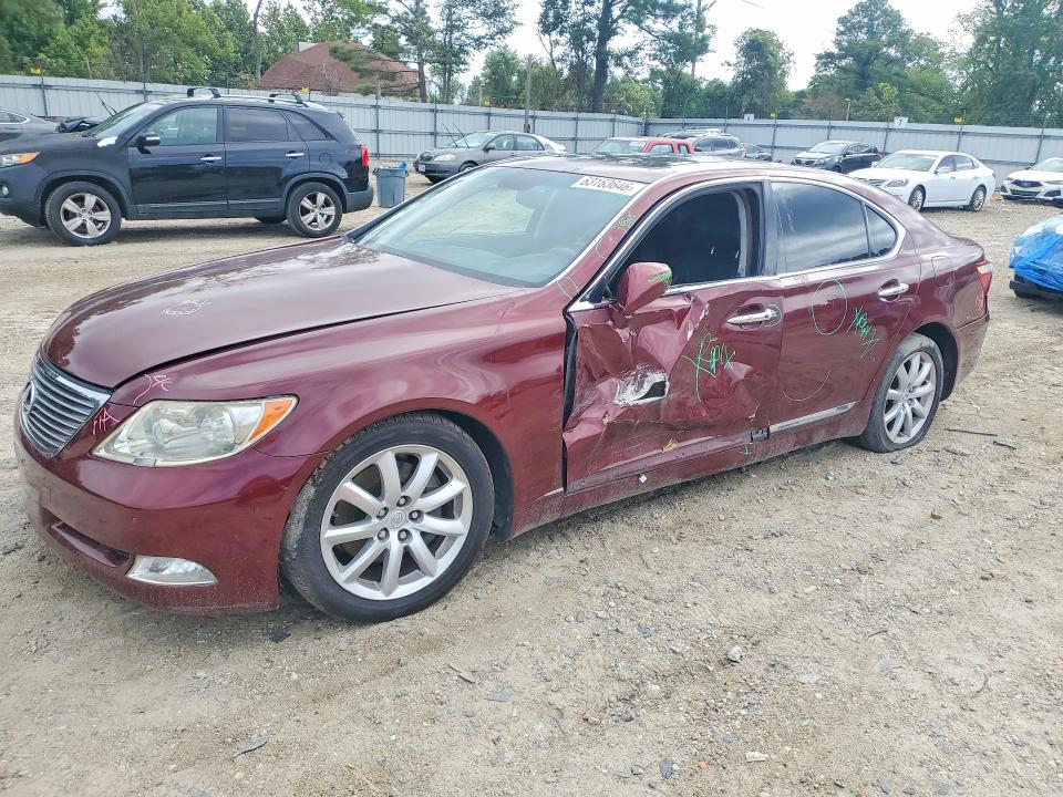 LEXUS LS 2007 with VIN JTHBL46F375006261 - Photo from auction