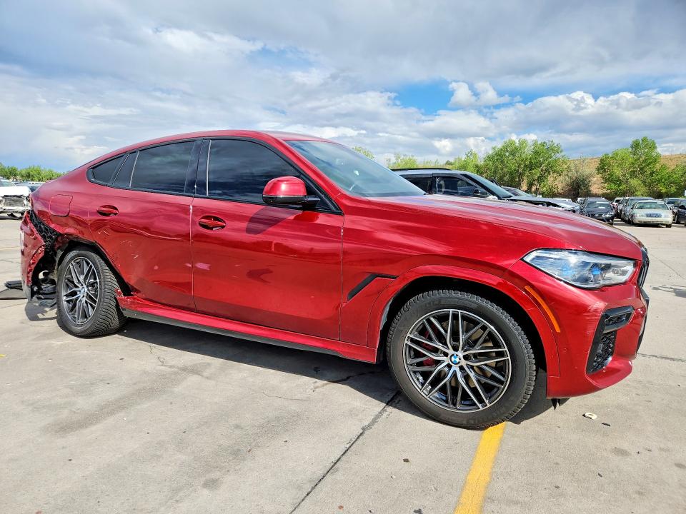 Photo 4 from auction – 2022 BMW X6 with VIN 5UXCY6C04N9M08216