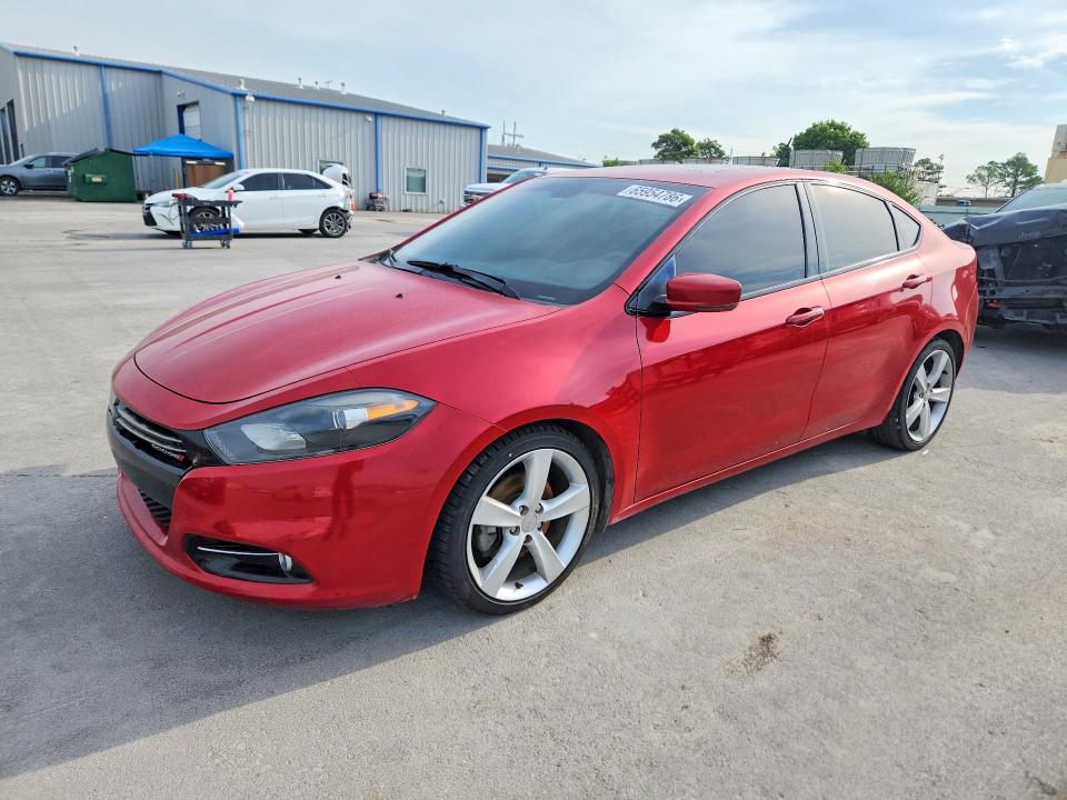 DODGE DART 2014 with VIN 1C3CDFEB6ED802491 - Photo from auction