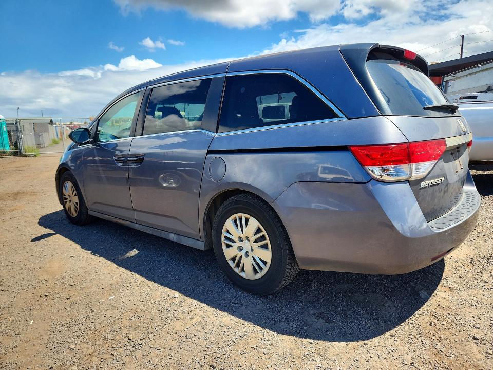 Photo 2 from auction – 2015 HONDA ODYSSEY with VIN 5FNRL5H22FB041158