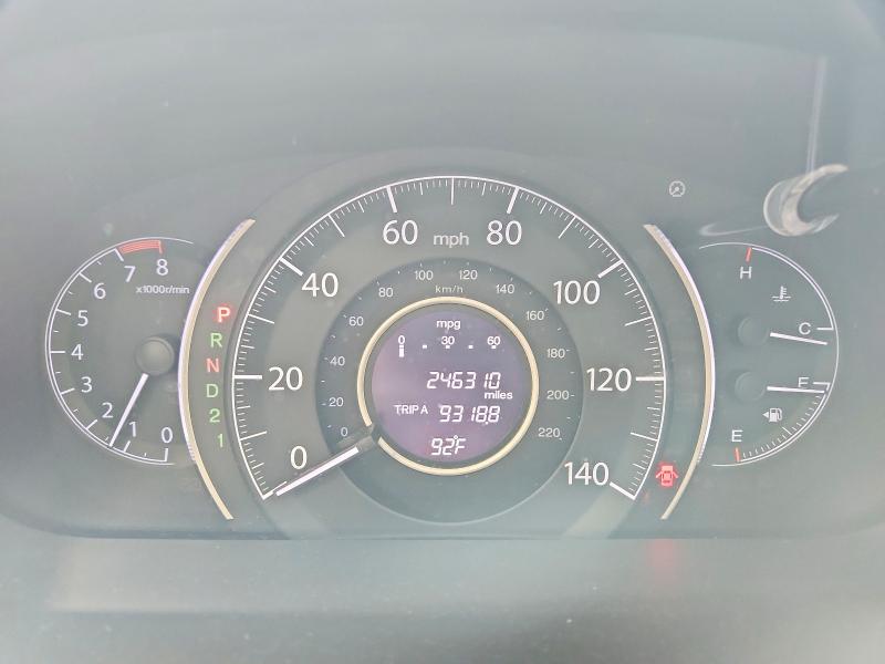 Photo 9 from auction – 2012 HONDA CR-V with VIN 2HKRM4H77CH619996