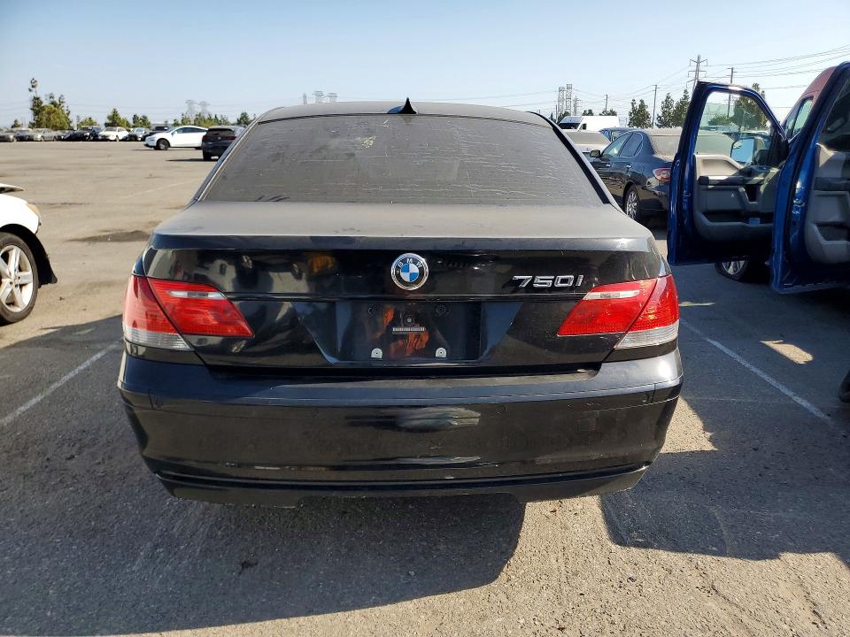Photo 6 from auction – 2007 BMW 750 with VIN WBAHL83547DT09339