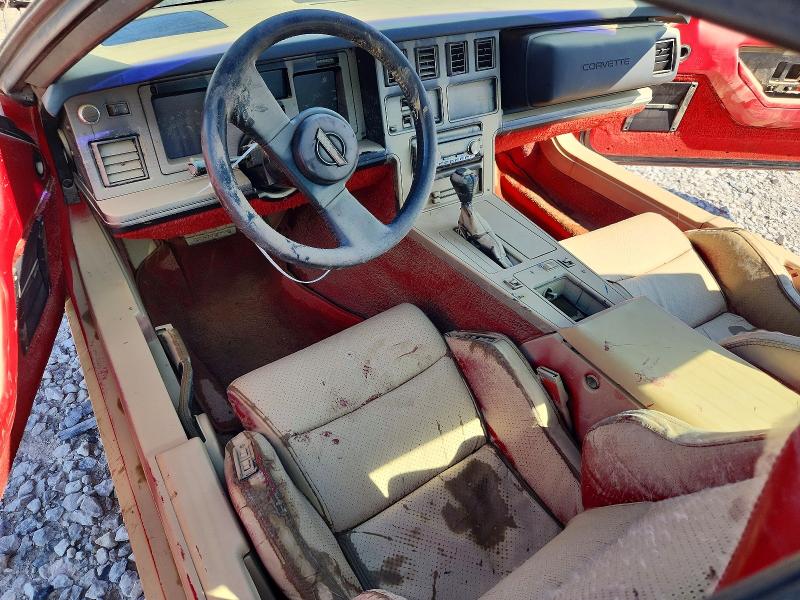 Photo 8 from auction – 1987 CHEVROLET CORVETTE with VIN 1G1YY2186H5126690