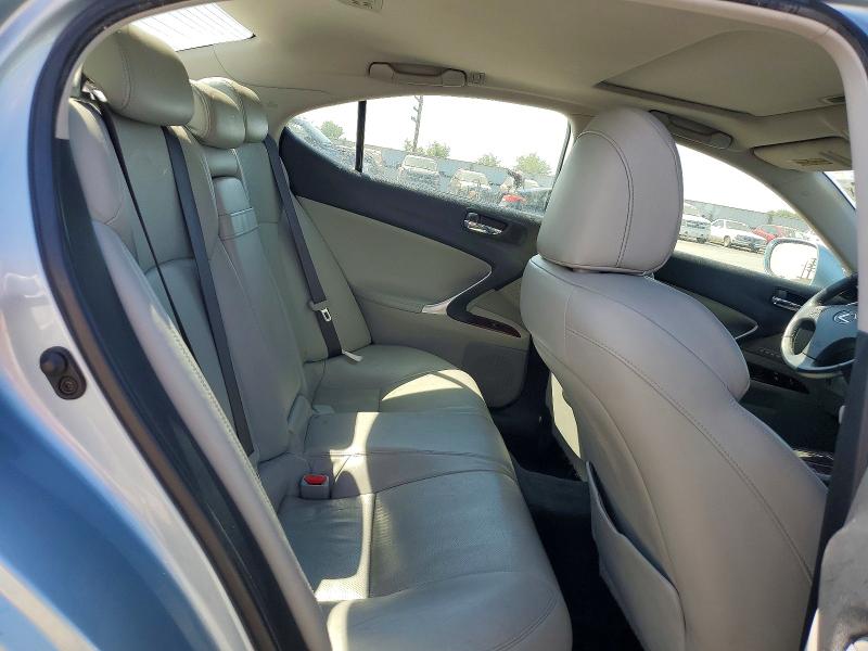 Foto 10 de la subasta – 2006 LEXUS IS con VIN JTHBE262965009112