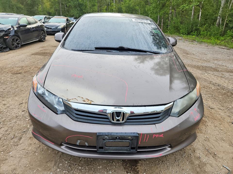 Photo 5 from auction – 2012 HONDA CIVIC with VIN 2HGFB2F45CH043230