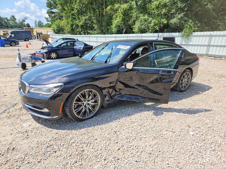 BMW 750 2017 with VIN WBA7F0C50HGM21379 - Photo from auction