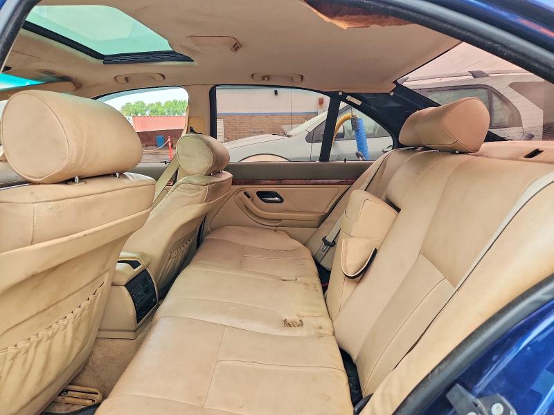 Photo 10 from auction – 2000 BMW 528 with VIN WBADM6346YGU07523