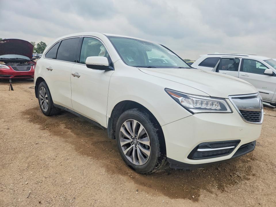 Photo 4 from auction – 2015 ACURA MDX with VIN 5FRYD4H48FB028594