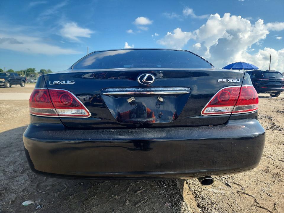Photo 6 from auction – 2006 LEXUS ES with VIN JTHBA30G965151157
