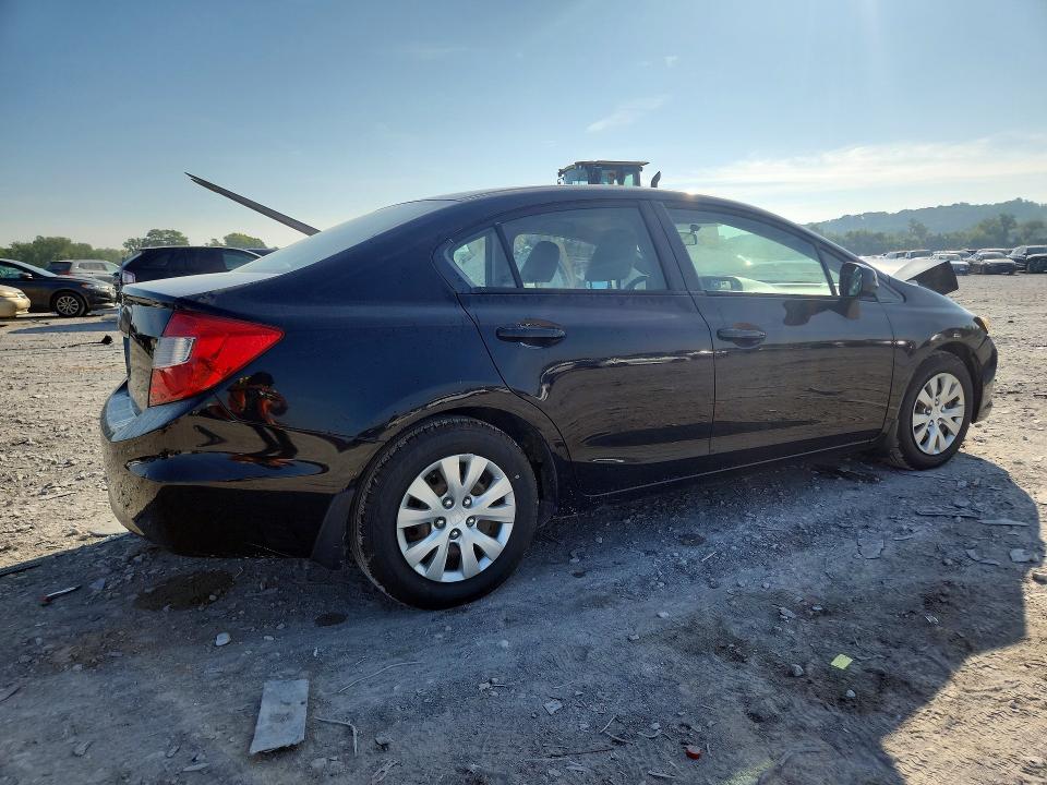 Photo 3 from auction – 2012 HONDA CIVIC with VIN 19XFB2F51CE088278