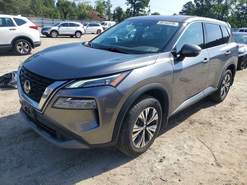 NISSAN ROGUE 2021 with VIN 5N1AT3BA9MC770474 - Photo from auction