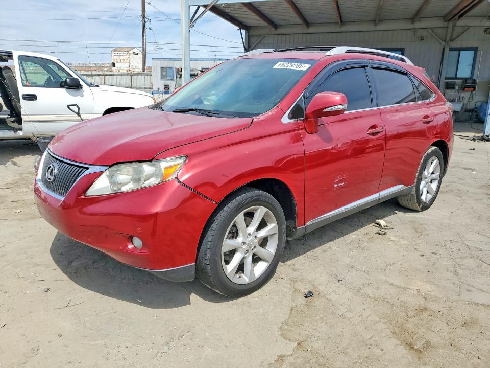 LEXUS RX 2011 with VIN 2T2BK1BAXBC111738 - Photo from auction