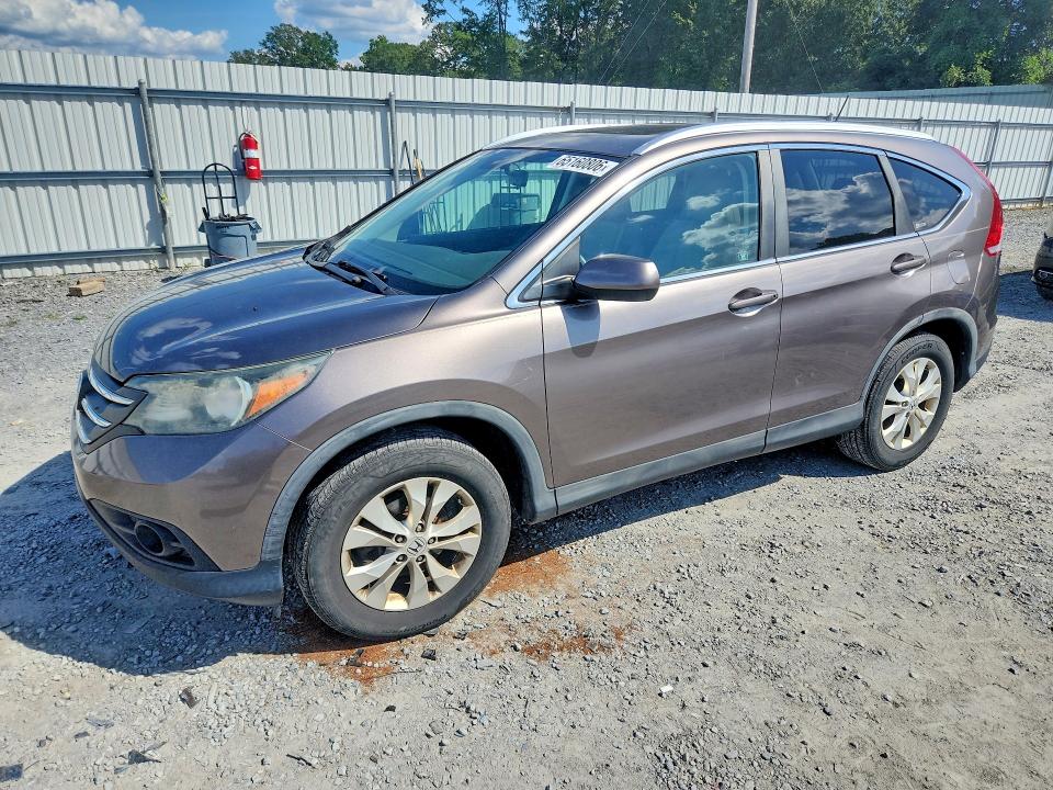 HONDA CR-V 2012 with VIN 5J6RM4H76CL051472 - Photo from auction
