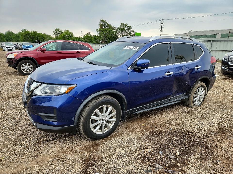 NISSAN ROGUE 2018 with VIN KNMAT2MV7JP567182 - Photo from auction