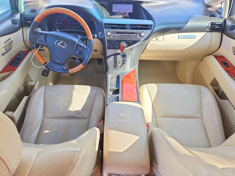Photo 8 from auction – 2010 LEXUS RX with VIN 2T2ZK1BA1AC011850