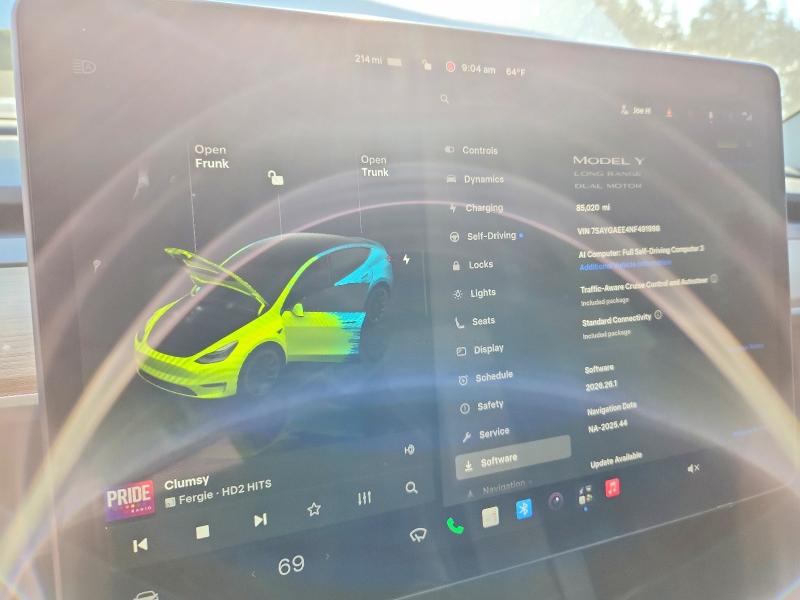 Photo 9 from auction – 2022 TESLA MODEL Y with VIN 7SAYGAEE4NF491998