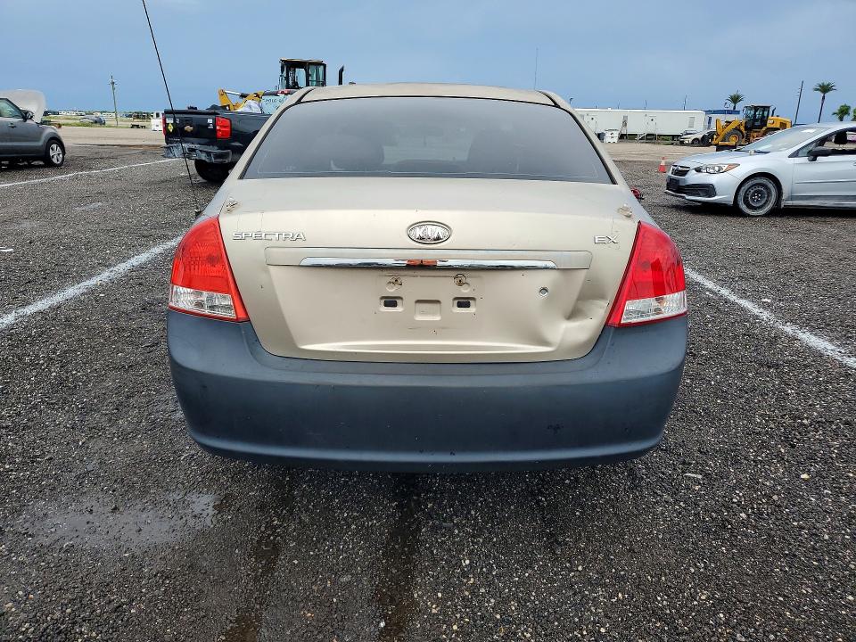 Photo 6 from auction – 2009 KIA SPECTRA with VIN KNAFE221295598859