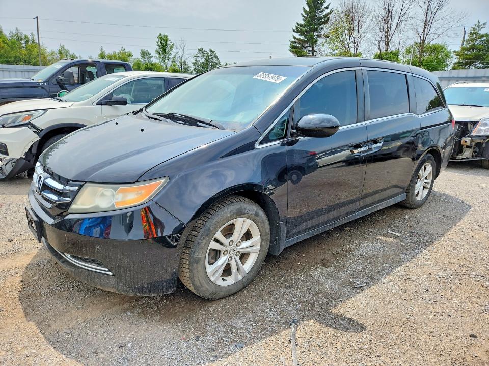 HONDA ODYSSEY 2014 with VIN 5FNRL5H42EB509793 - Photo from auction