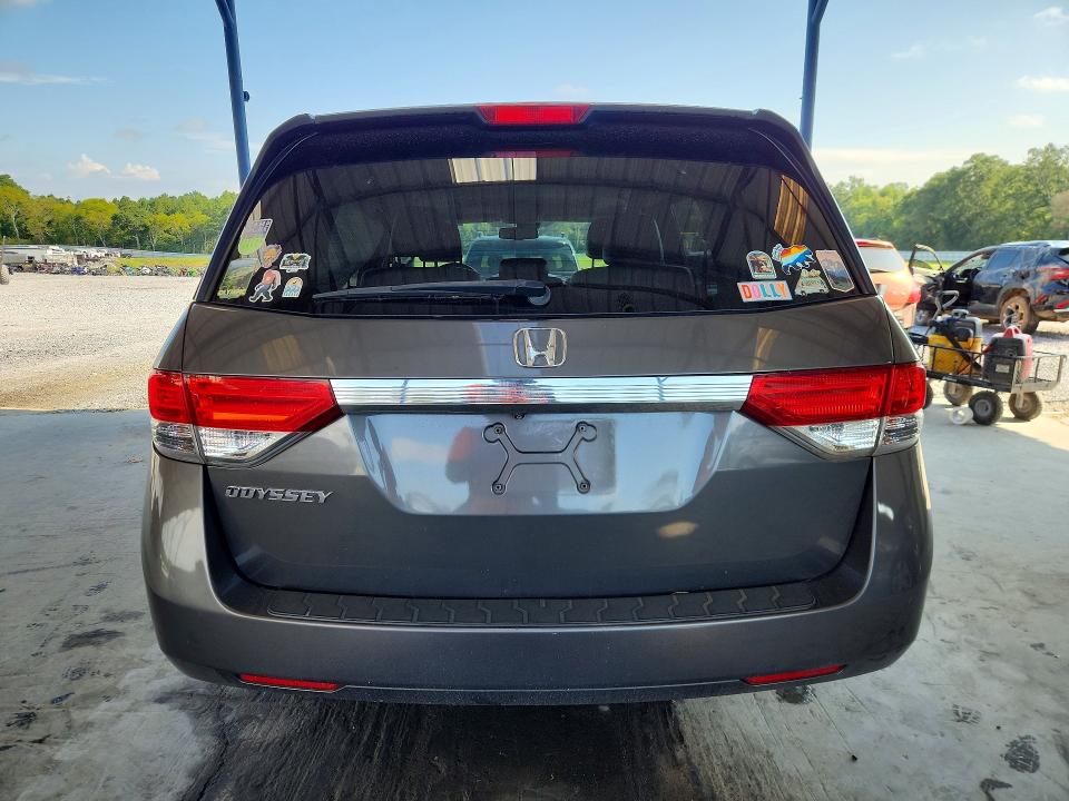 Photo 6 from auction – 2015 HONDA ODYSSEY with VIN 5FNRL5H60FB091415