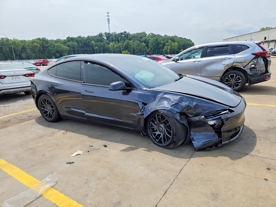 Photo 4 from auction – 2024 TESLA MODEL 3 with VIN 5YJ3E1EBXRF817487