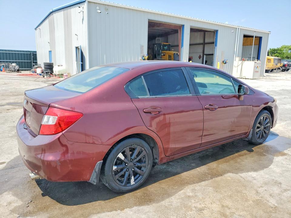 Photo 3 from auction – 2012 HONDA CIVIC with VIN JHMFB2F86CS005871