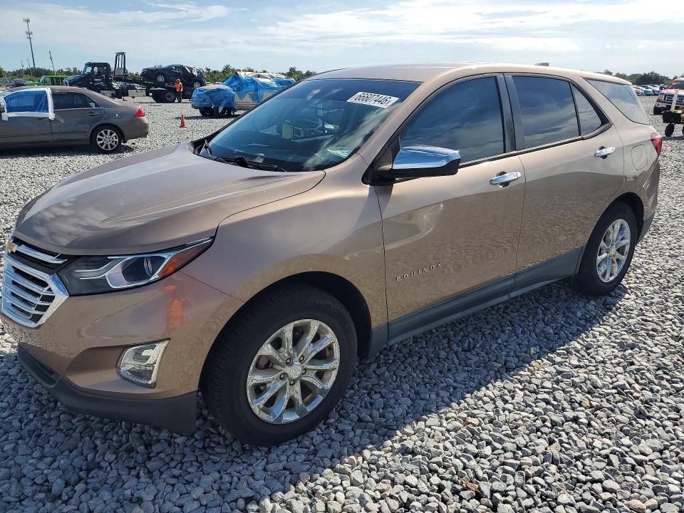 CHEVROLET EQUINOX 2018 with VIN 3GNAXHEV3JL103282 - Photo from auction