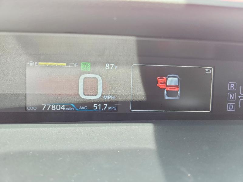 Photo 9 from auction – 2018 TOYOTA PRIUS with VIN JTDKARFU4J3067897