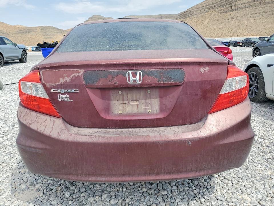 Photo 6 from auction – 2012 HONDA CIVIC with VIN 2HGFB2F5XCH540833