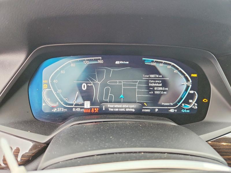Photo 9 from auction – 2021 BMW X5 with VIN 5UXTA6C0XM9H27299