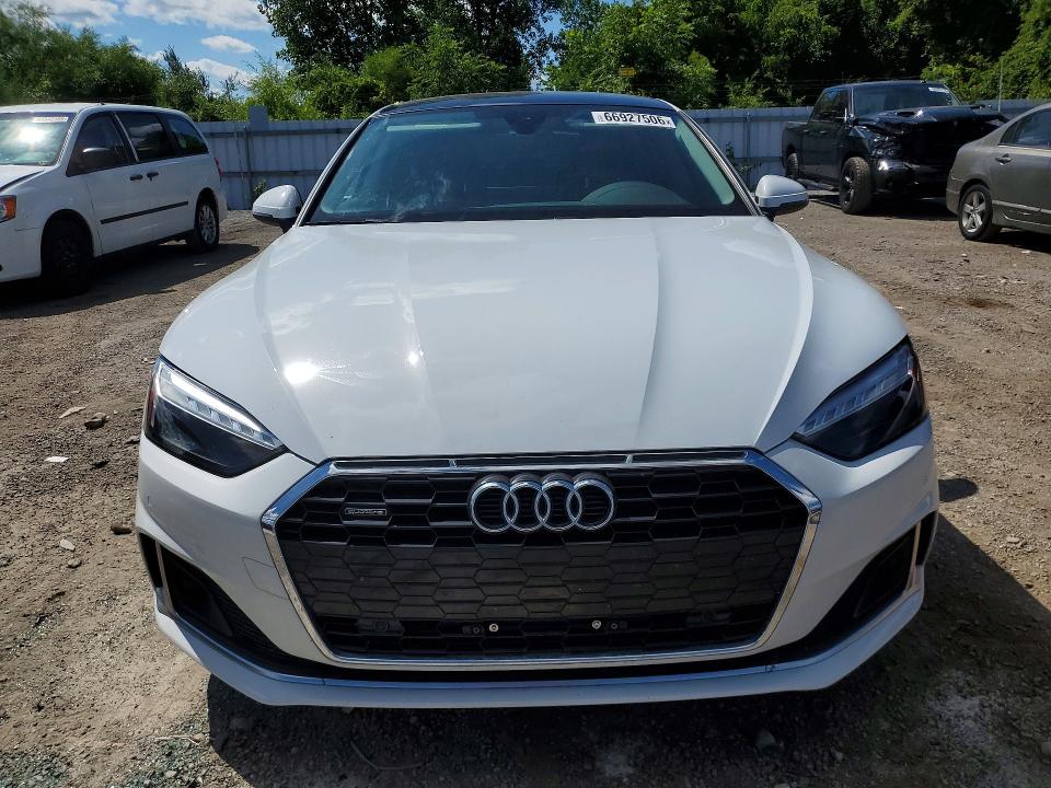 Photo 5 from auction – 2021 AUDI A5 with VIN WAUAACF57MA020099