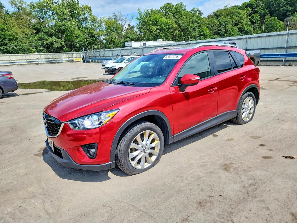 MAZDA CX-5 2015 with VIN JM3KE4DY5F0540820 - Photo from auction