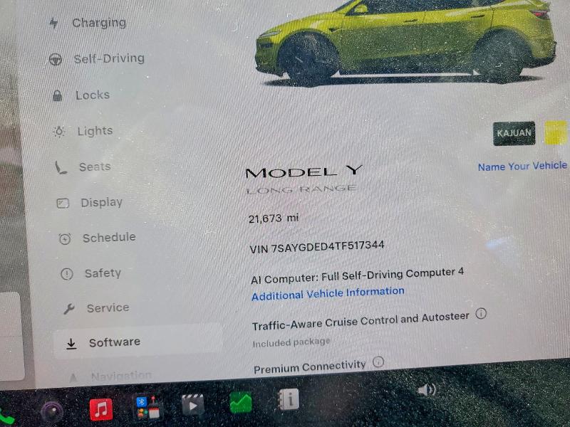 Photo 9 from auction – 2026 TESLA MODEL Y with VIN 7SAYGDED4TF517344
