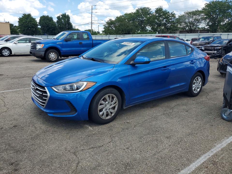 HYUNDAI ELANTRA 2017 with VIN 5NPD74LF8HH211188 - Photo from auction