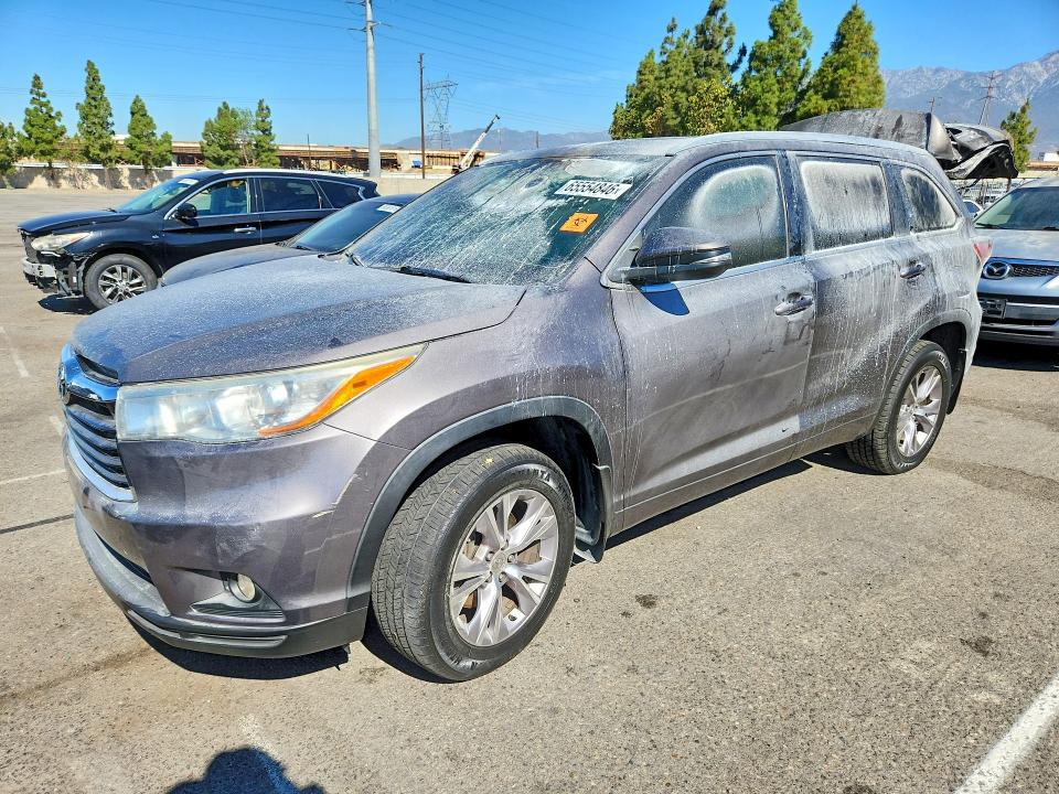 2015 TOYOTA HIGHLANDER - Търг №65554846
