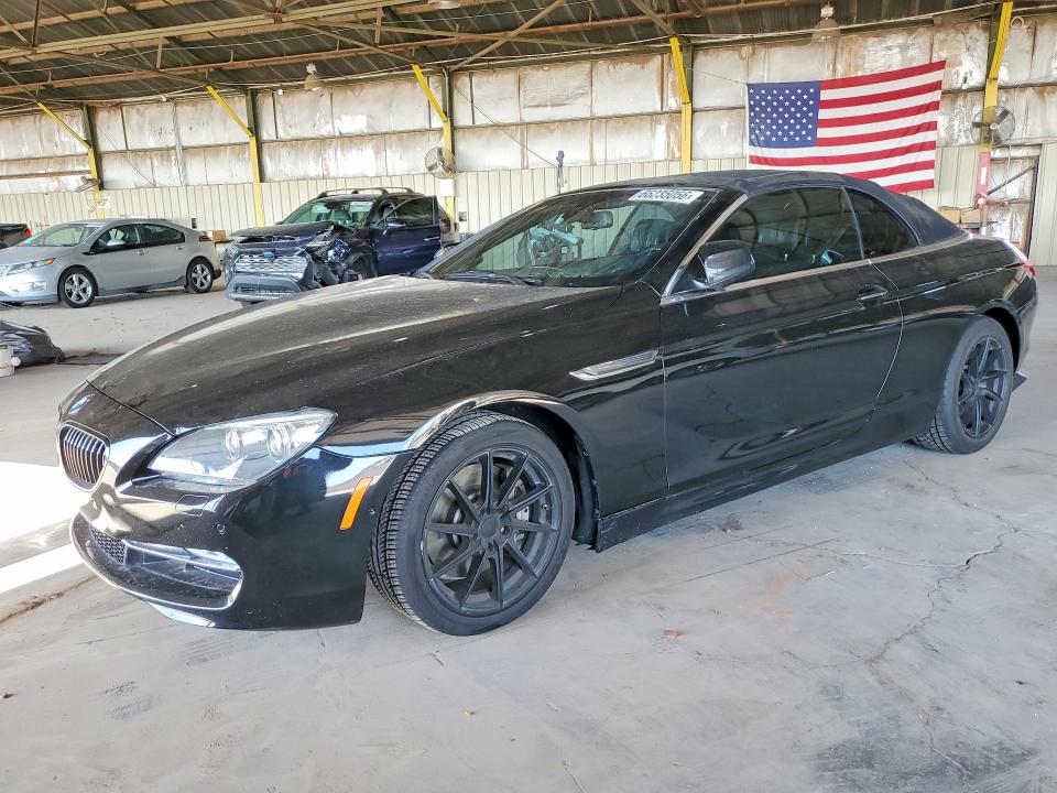 BMW 640 2012 with VIN WBALW7C58CC618775 - Photo from auction