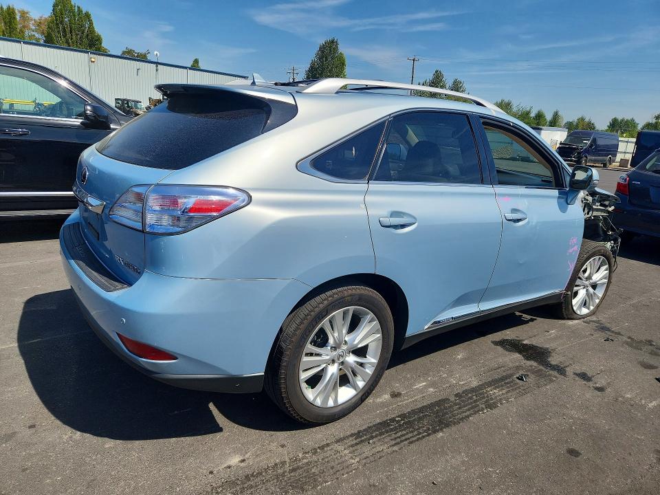 Photo 3 from auction – 2010 LEXUS RX with VIN JTJBC1BA8A2409331