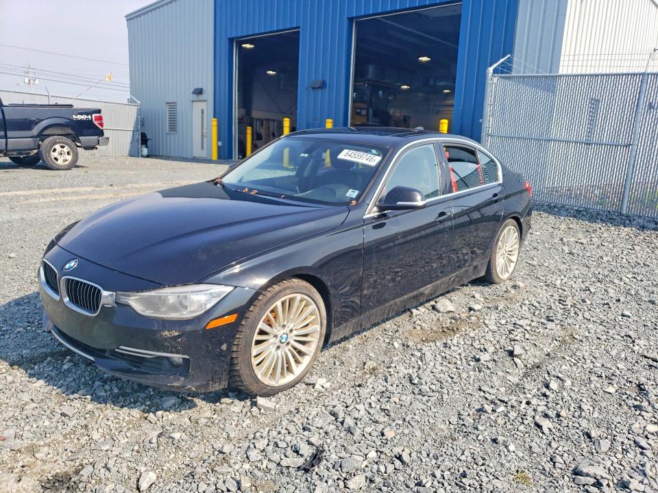 BMW 328 2014 with VIN WBA3B3C5XEJ980691 - Photo from auction
