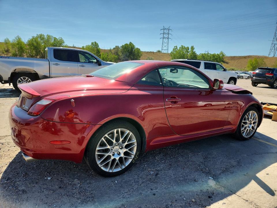 Photo 3 from auction – 2010 LEXUS SC with VIN JTHFN2EY8A9021602
