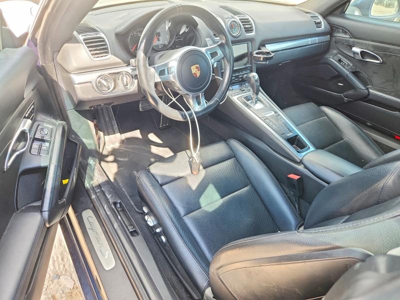Photo 8 from auction – 2015 PORSCHE CAYMAN with VIN WP0AB2A82FK183641