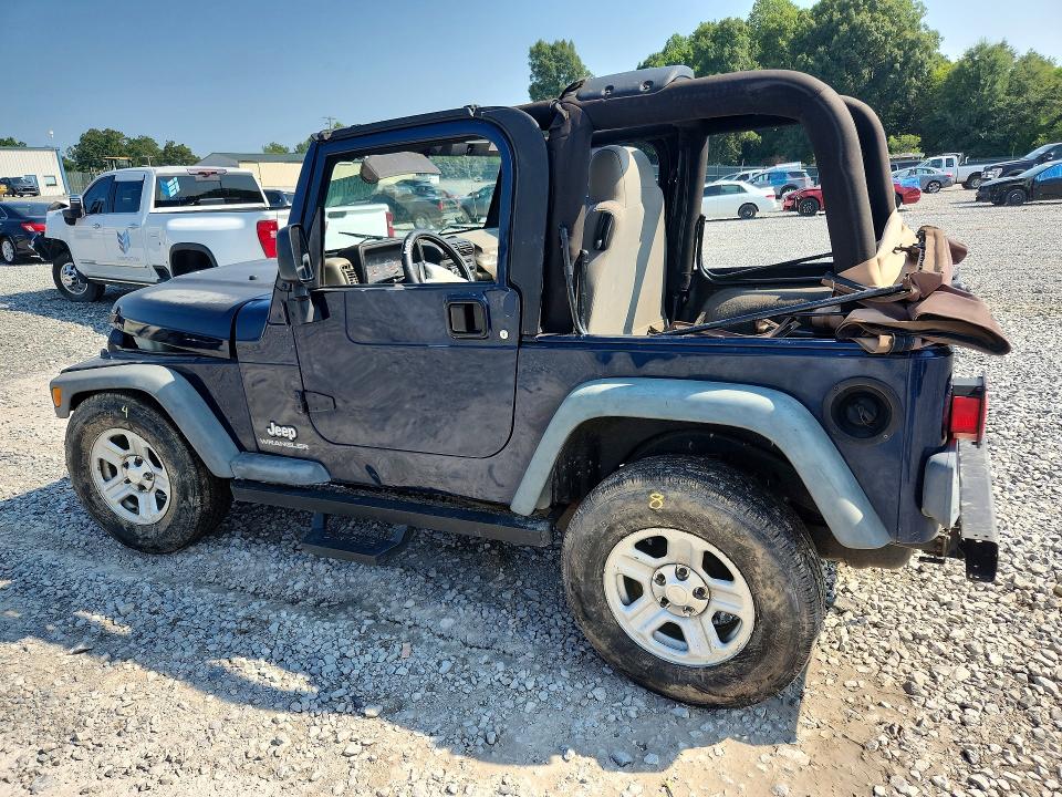 Photo 2 from auction – 2003 JEEP WRANGLER / TJ with VIN 1J4FA29113P334977