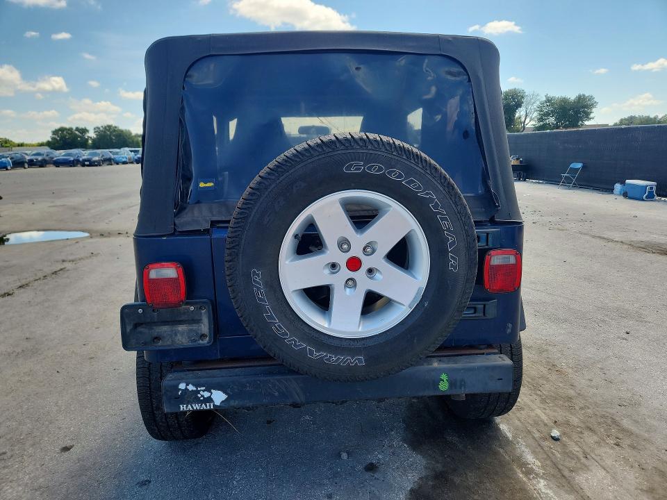Photo 6 from auction – 2006 JEEP WRANGLER / TJ with VIN 1J4FA29126P767065