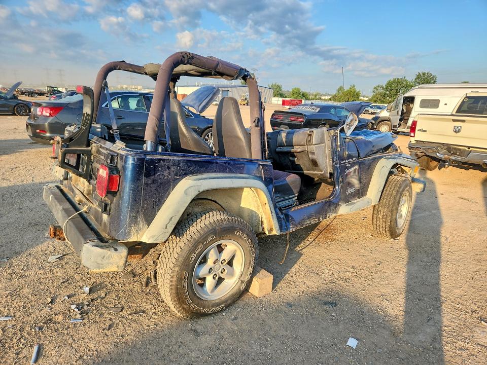 Photo 3 from auction – 2000 JEEP WRANGLER / TJ with VIN 1J4FA49S2YP758633