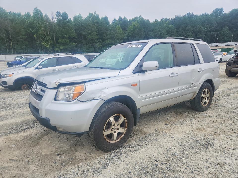 HONDA PILOT 2006 with VIN 5FNYF28486B026991 - Photo from auction