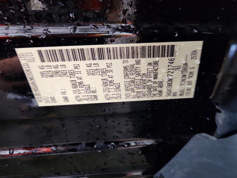 Photo 14 from auction – 2021 NISSAN ROGUE with VIN 5N1AT3BB1MC721746