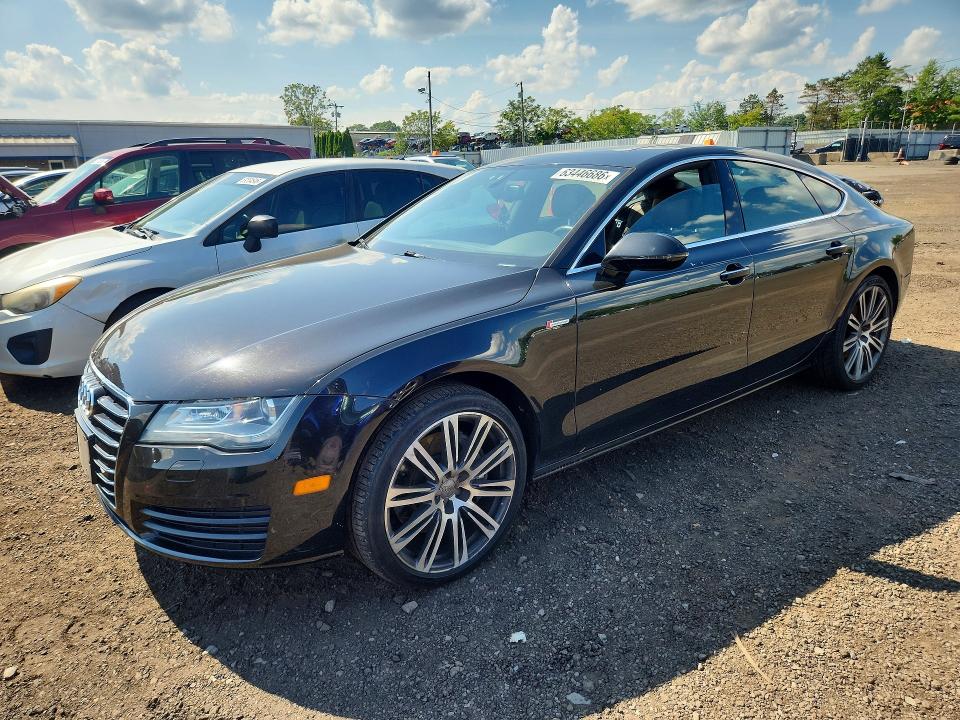 AUDI A7 2013 with VIN WAUYGAFC4DN076820 - Photo from auction