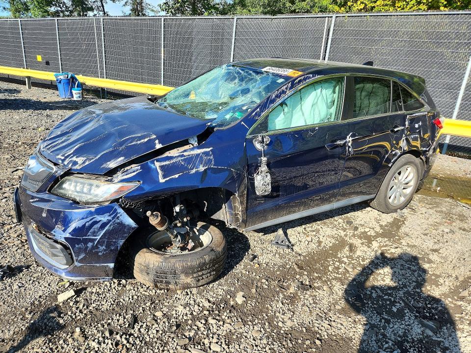 Photo 1 from auction – 2017 ACURA RDX with VIN 5J8TB3H54HL008834